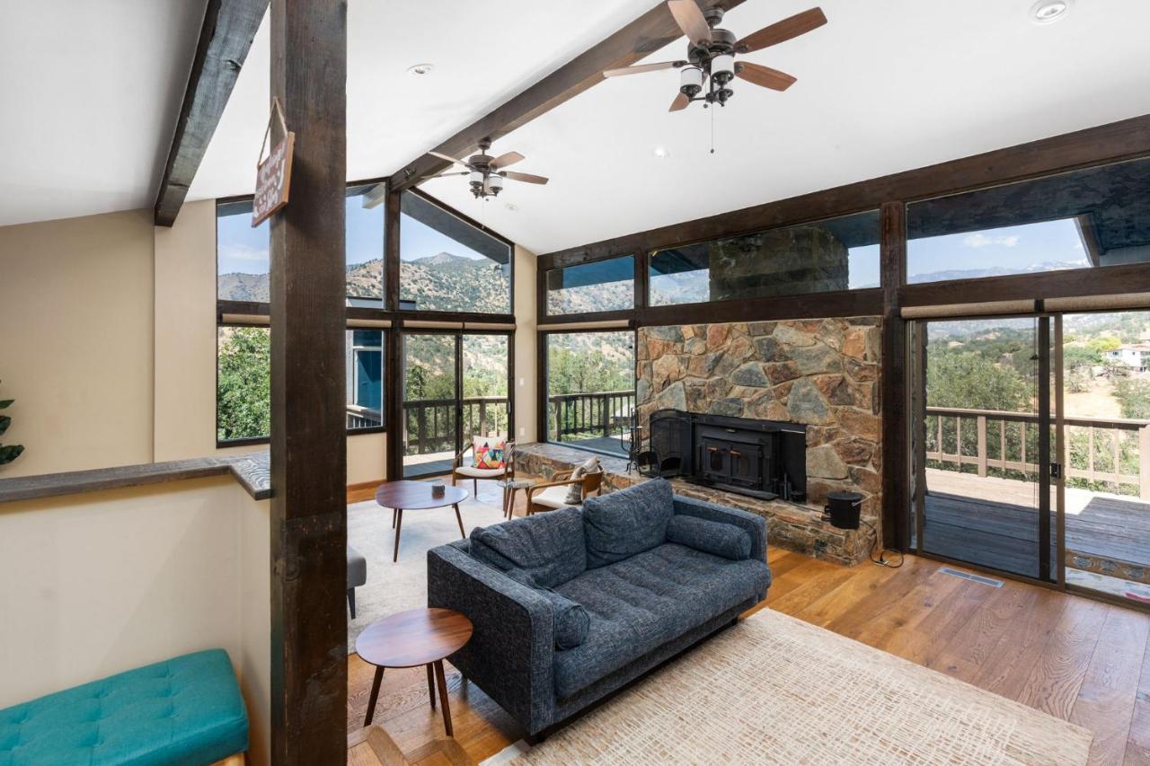Willa Mountain View, Hot Tub, Open Kitchen, 10M To Sequoia Three Rivers Zewnętrze zdjęcie