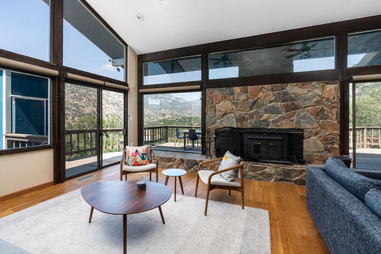 Willa Mountain View, Hot Tub, Open Kitchen, 10M To Sequoia Three Rivers Zewnętrze zdjęcie